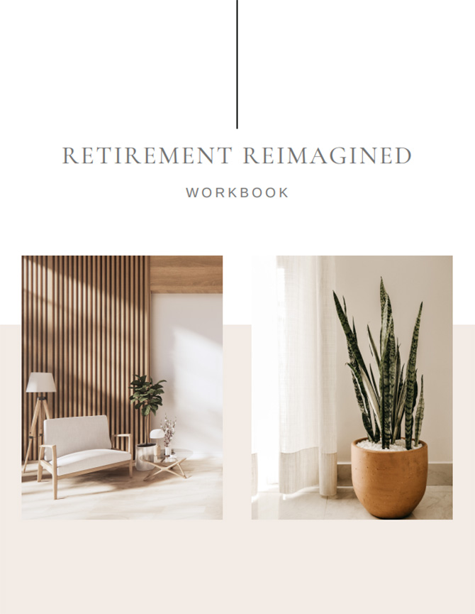 Image of cover page of Retirement Reimagined Workbook